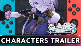 Atelier Ryza 3  Introducing all 11 Playable Players  Nintendo Switch [upl. by Landing]