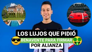 📢 Los LUJOS 💎 que pidió CRISTIAN BENAVENTE 😎 para FIRMAR por ALIANZA LIMA 🔝 [upl. by Atterbury292]