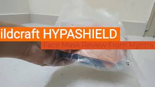 Wildcraft HYPA SHIELD Face Mask L Size Review  Myntra [upl. by Verneuil450]