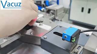 Factory Automatic Toroidal Inductor Coil Lead Wire Cutting Forming Plastic Base Assembly Machine [upl. by Sad]