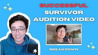 The Video That Got Me On SURVIVOR Audition Breakdown [upl. by Boffa]