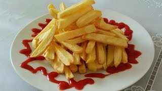 سیب زمینی سرخ کرده ترد Crunchy French Fries  Sibzamini Sorkhkarde Tord [upl. by Arundel874]