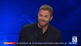 Kellan Lutz on Working with Taraji P Henson in quotWhat Men Wantquot [upl. by Cecilius]