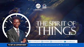 THE SPIRIT OF THINGS  OLUWATOBILOBA OSHUNBIYI  THE MENORAHS LABORATORY SESSION  03 [upl. by Kalin]