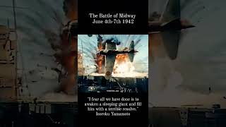 The Battle of Midway June 4th7th history ww2 [upl. by Evetta]