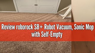 Review roborock S8 Robot Vacuum Sonic Mop with SelfEmpty Dock Stores up to 60Days of Dust Auto [upl. by Eleanore1]