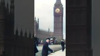 1896 Restored Footage of Westminster Bridge in London EnglandWestminsterBridge1896 [upl. by Latvina]