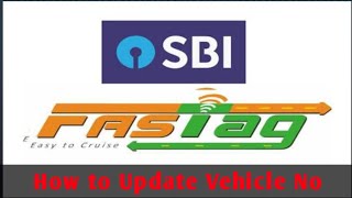 SBI fast Tag Vehicle No update Process [upl. by Notsle696]