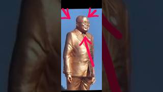 La statue du Président ghanéen qui choque tout le monde [upl. by Khichabia]