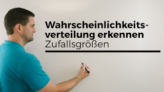 Wahrscheinlichkeitsverteilung erkennen Stochastik Zufallsgrößen Statistik  Mathe by Daniel Jung [upl. by Jewelle]