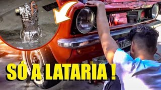 TIRAMOS O MOTOR DO CHEVETTE NA MINHA GARAGEM ‹ Danilo Crespo › [upl. by Renie594]