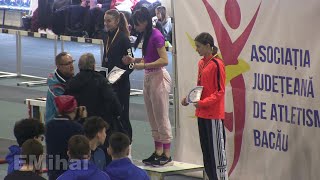 1 Florentina Costina Iusco 2 Daria Vrinceanu SCM Bacau Atletism Bacau 2024 Podium lungime F [upl. by Perle]