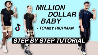 MILLION DOLLAR BABY  Tommy Richman EASY DANCE TUTORIAL Beginner Friendly [upl. by Hartzell953]