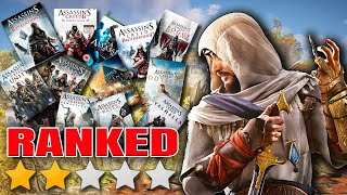 I Ranked Every Assassin’s Creed Game From Worst To Best [upl. by Ylellan379]