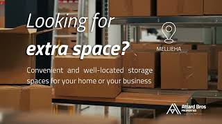 Storage Spaces in Mellieha  Attard Bros Properties [upl. by Dorweiler]