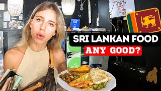 First Time trying Sri Lankan Food Any Good in Colombo [upl. by Jemmy]