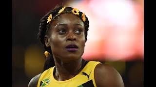 Elaine Thompson DESTROYS womens 100m  Jamaica senior trials 2017  Nuffin Long Athletics [upl. by Adalie]