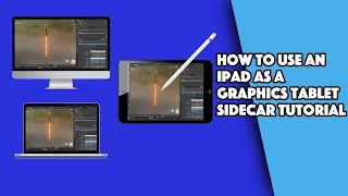 How to use iPad as a Graphics Tablet  Sidecar Tutorial [upl. by Citarella]