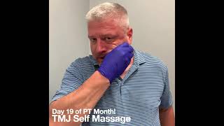 TMJ self massage [upl. by Yxor]