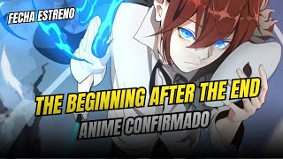 LA VIDA DESPUES DE LA MUETE  THE BEGINNING AFTER THE END TBATE ANIME FECHA DE ESTRENO Y TRÁILER [upl. by Ahsitram]