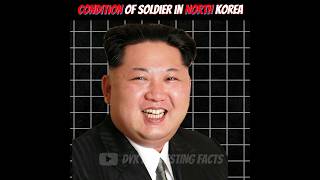 North Korea में Soldier की हालत  Facts  shorts northkorea [upl. by Nelubez265]