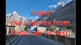 The best Road Trip from Khunjrab Top to Sost in Gilgit Baltistan gilgitbaltistan khunjrabpass [upl. by Novyar]