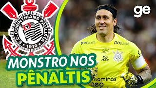 CÁSSIO CHEGA A 31 PÊNALTIS DEFENDIDOS PELO CORINTHIANS CONFIRA  LISTAS  geglobo [upl. by Dasya]