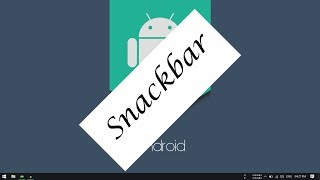 Android Tutorial Kotlin  45  SnackBar [upl. by Patman]