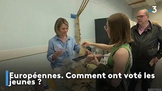 Européennes Comment ont voté les jeunes [upl. by Dianemarie]