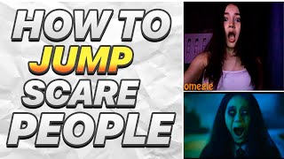 How to do the jump scare on Omegle Ome TV and Discord [upl. by Latsryk]