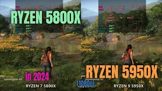 RYZEN 5800X vs RYZEN 5950x 2024 [upl. by Embry]