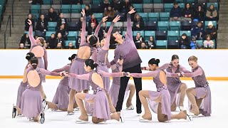 Starlight Intermediate  First Skate  2024 Skate Canada Cup Champions 🥇 [upl. by Htebazile]