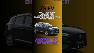 MG ZS EV Excite Pro Launched India [upl. by Alita981]