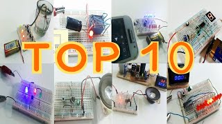 TOP 10 Mejores Proyectos electronicos🔌💡 [upl. by Fry409]