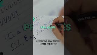 caligrafia caligraphy handwriting caneta writing shorts memes [upl. by Aisek]