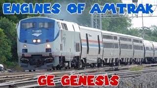 Engines of Amtrak  GE Genesis [upl. by Ereynihc]