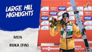 Andi Wellinger secures oneround LH win  FIS Ski Jumping World Cup 2425 [upl. by Ivor]