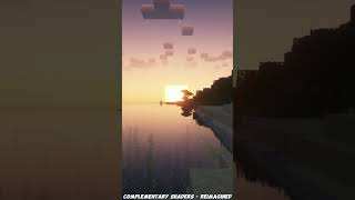 Minecraft NOSTALGIA 🥺 Minecraft shaders minecraft shorts viral page lyrics [upl. by Phippen]