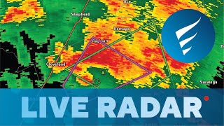 LIVE RADAR  Severe weather outbreak [upl. by Georgia596]