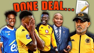 Kaizer Chiefs CONFIRMED 3 Strikers Movement And New Coach  CONTRACT SIGNED [upl. by Gratiana762]