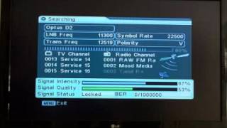 Retune a SONY SKY and a STAR 2880 Set Top box for Satellite Christian TV [upl. by Annaierb]