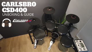 Carlsbro CSD400 unboxing [upl. by Adelice427]