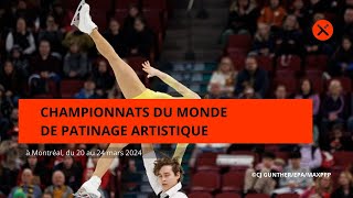 Mondiaux de patinage artistique 2024 à Montréal [upl. by Milson]