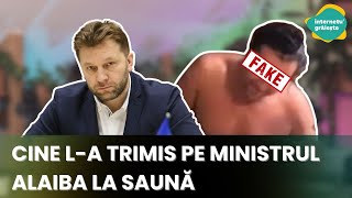 Cine la trimis pe Ministrul Alaiba la Saună [upl. by Joao231]