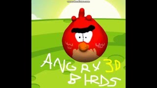 Angry Birds 3D Animation Test [upl. by Lean]