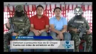 Detienen a hijo de ´El Chapo´ imágenes de su traslado [upl. by Andeee10]