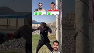 Ronaldo ⚽️ vs Khabib cr7 futebol football soccer worldcup footballskills [upl. by Buroker]