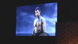 Spartacus season 2 Trailer and interview with Andy Whitfield comic con 2010 [upl. by Chandal]