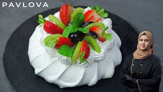 How To Make Pavlova  Meringue Cake  Easy Recipe [upl. by Terrag]