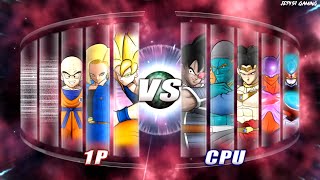 Goku SSJ 18 Krillin vs Turles Bojack Broly Janemba amp Hatchiyack  DBRB2 Request Match [upl. by Ddet]